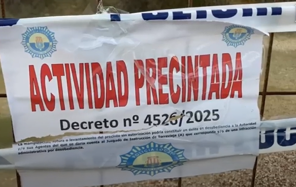 Vuelve la actividad al mercadillo de la N-332 en Guardamar, cerrado por orden municipal